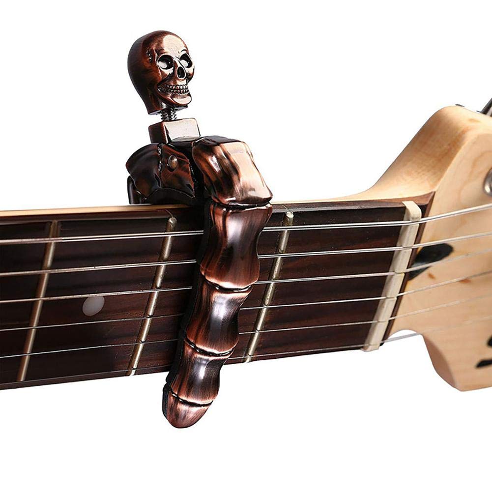 Acoustic Guitar Dreadnought - كابو جيتار على شكل جمجمة للجيتار