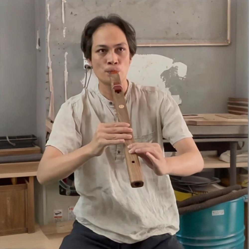 Musical Instrument A Recorder - فلوت خشبي عمودي بدرجات صوت B/C/D/E/F،