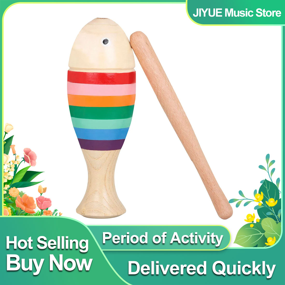 Musical Instruments Cartoon - آلة إيرين رينبو فيش أورف الموسيقية