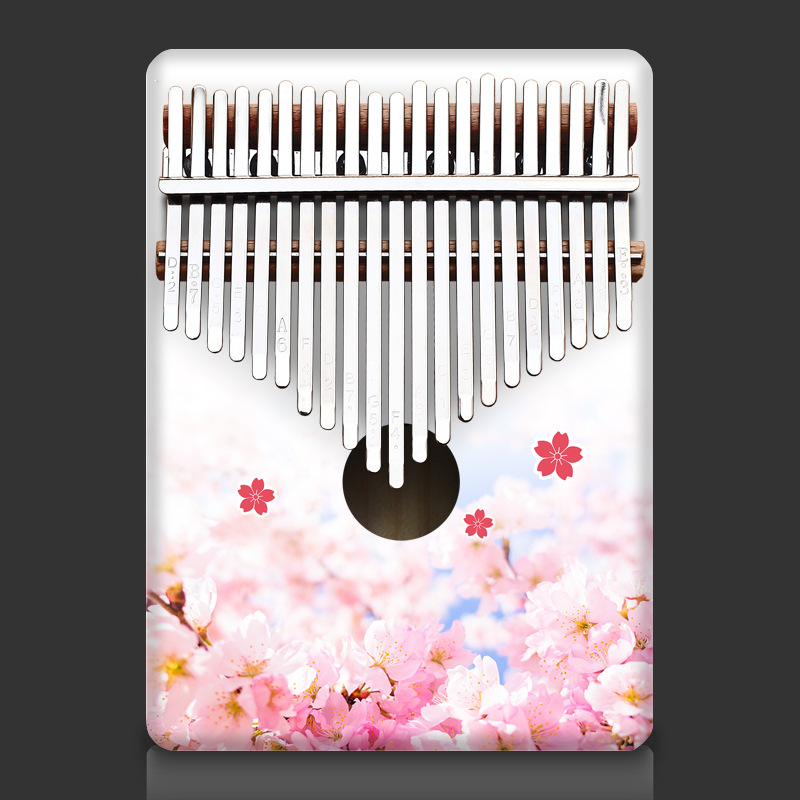 الملونة 21 مفتاح Kalimba الاطف - مراجعة Musical Instruments Cartoon وسعره