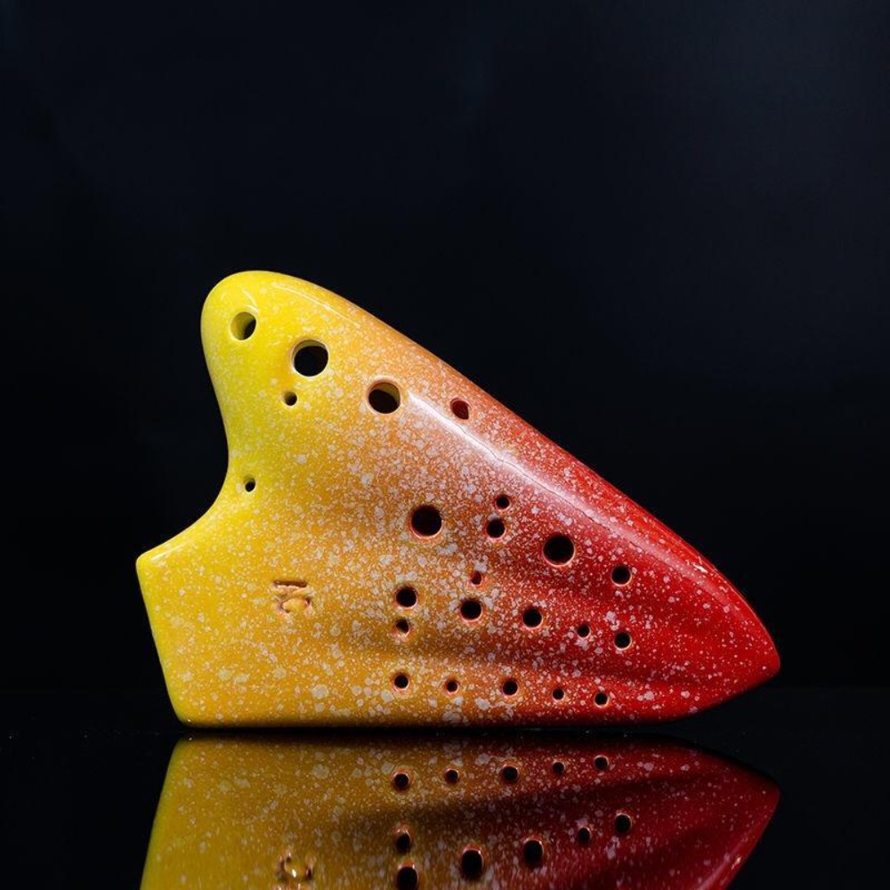 Ocarinas السيراميك المهنية للأ - مراجعة Musical Instrument Qin وسعره