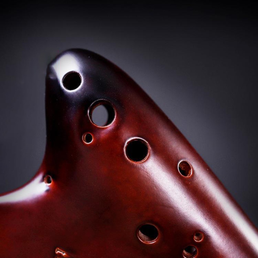 Ocarinas السيراميك المهنية للأ - مراجعة Musical Instrument Qin وسعره