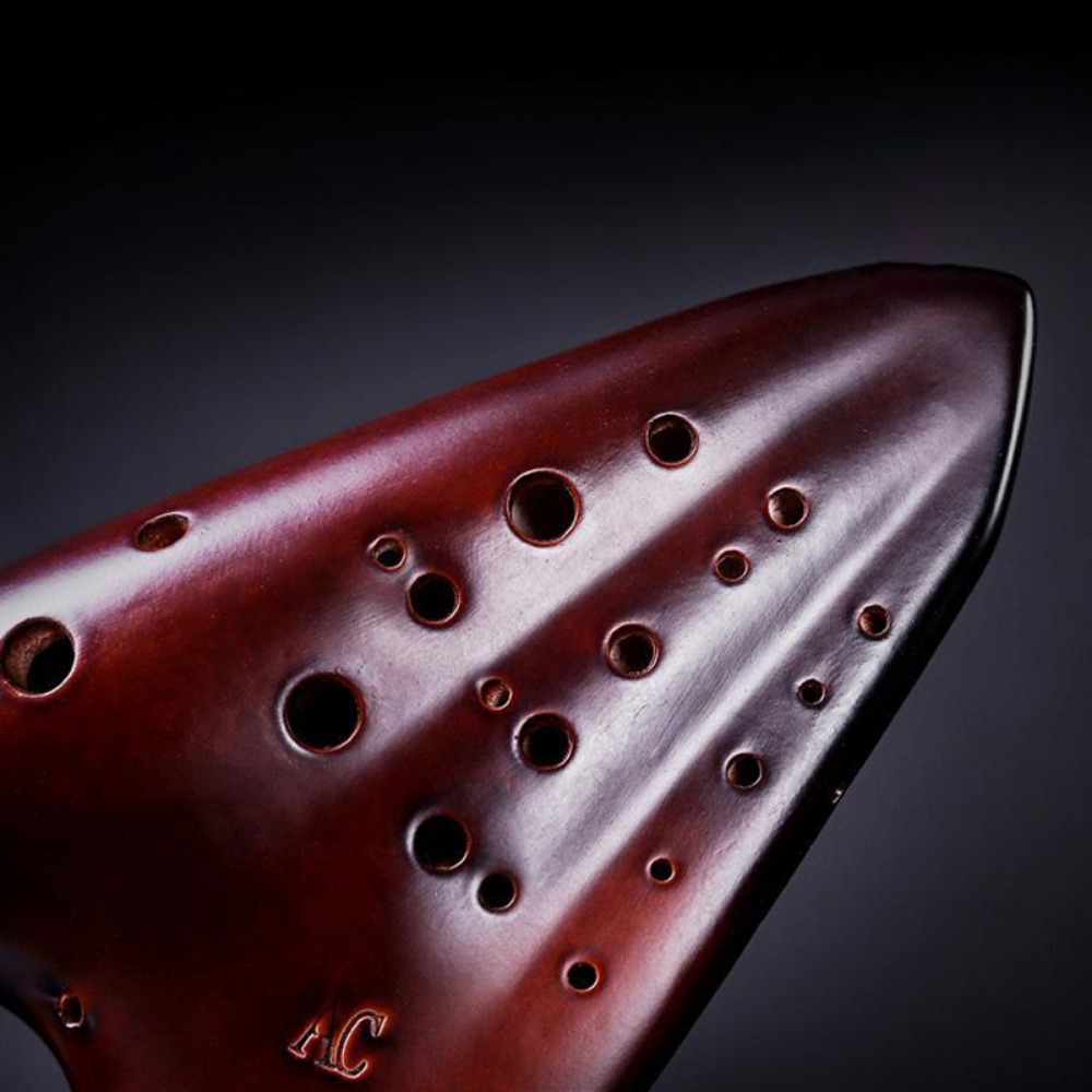Ocarinas السيراميك المهنية للأ - مراجعة Musical Instrument Qin وسعره