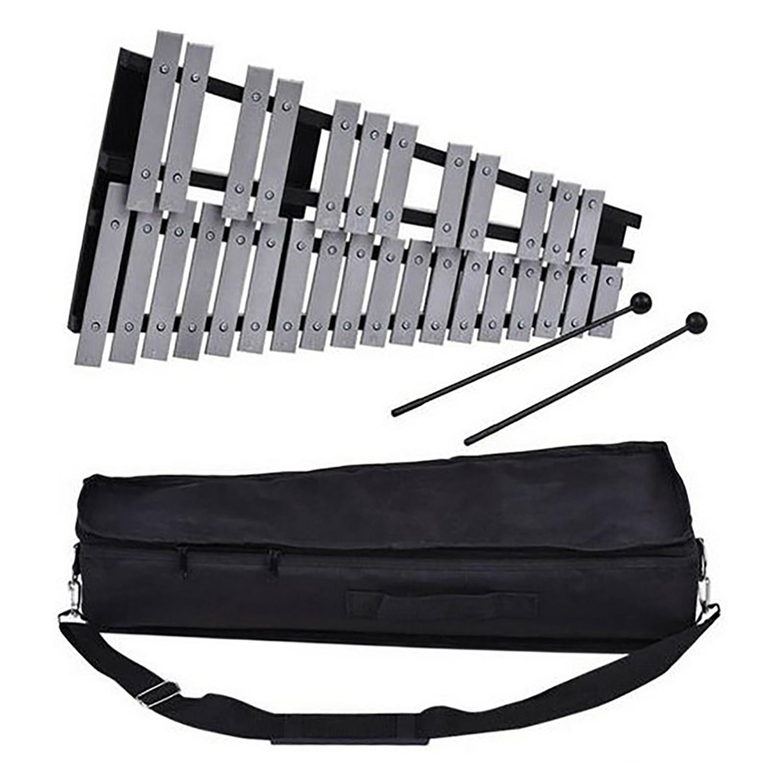 آلة إكسيلفون محمولة بـ 32 نغمة - مراجعة Musical Instrument Glockenspiel وسعره