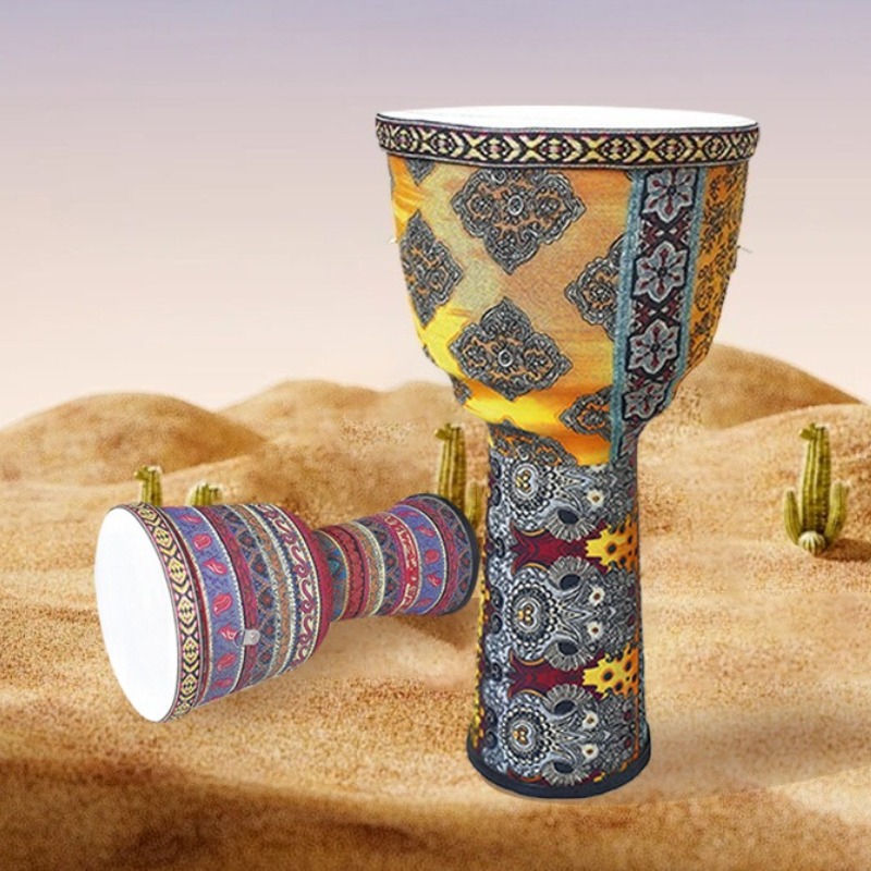 10 بوصة Djembe طبل كبير الكبار - مراجعة Musical Instrument Qin وسعره