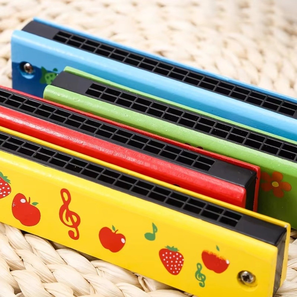 هارمونيكا خشبية جديدة بـ 16 فت - مراجعة Musical Instruments Cartoon وسعره