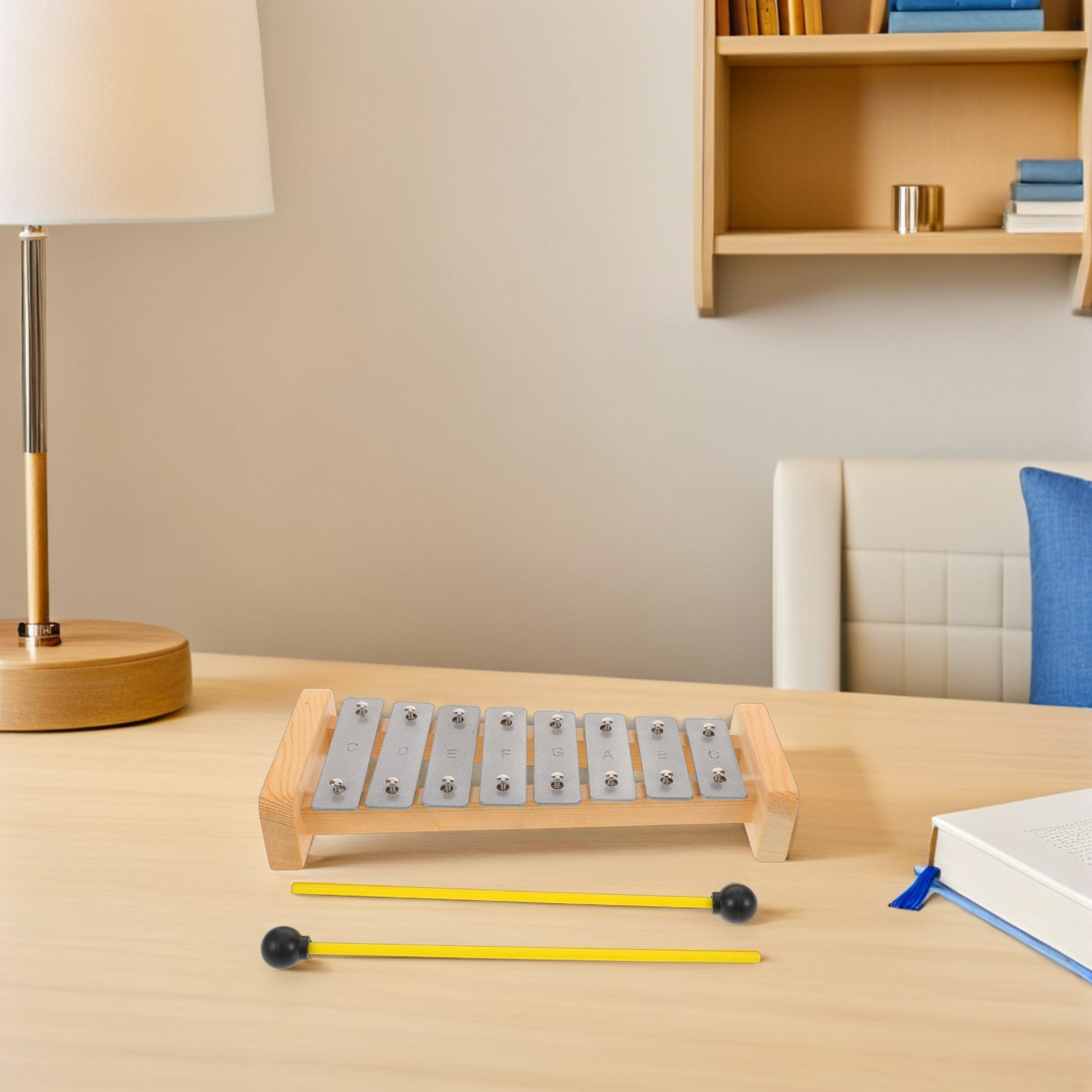 آلة موسيقية للأطفال بـ 8 نغمات - مراجعة Musical Instrument Glockenspiel وسعره