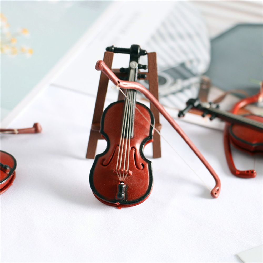 دمية مصغرة الآلات الموسيقية 1/ - مراجعة Musical Instruments Cartoon وسعره