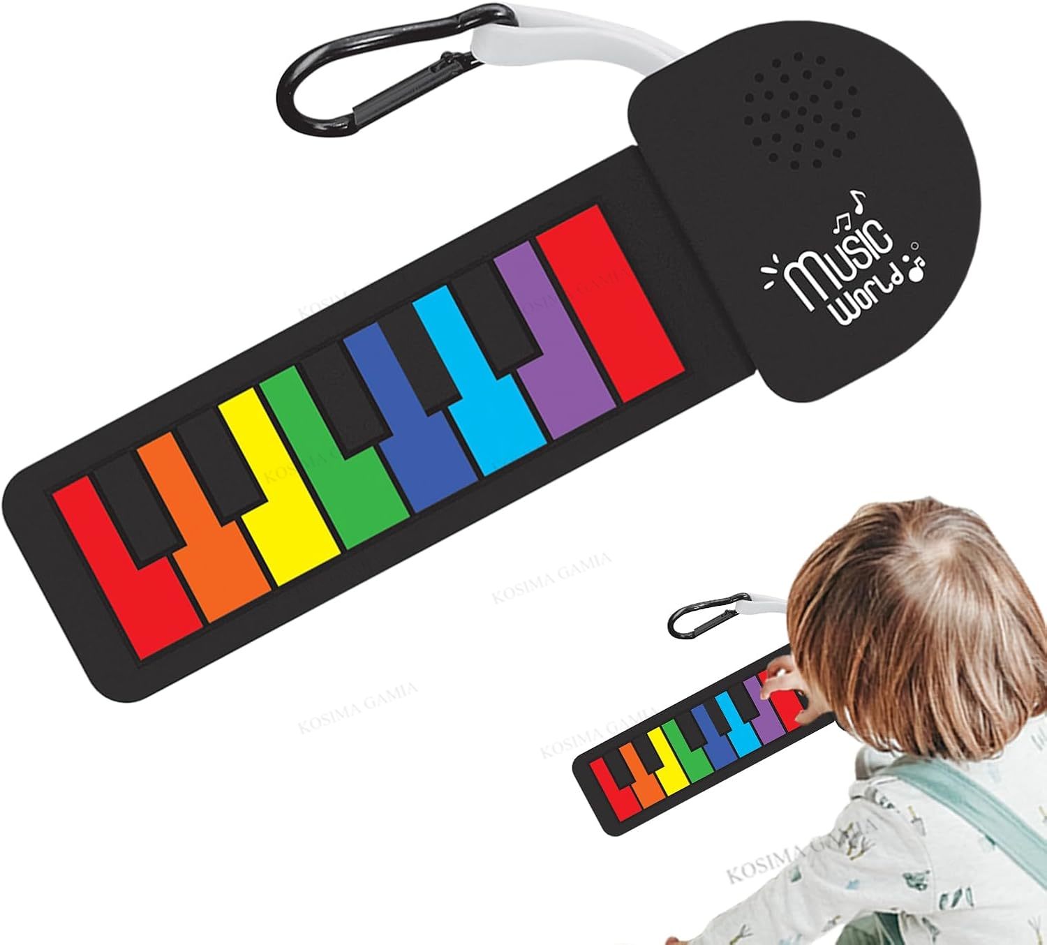 بيانو إلكتروني قابل للطي من ال - مراجعة Musical Instrument Qin وسعره