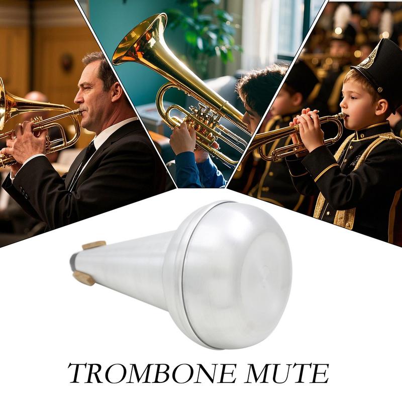 كأس الترومبون كتم سبائك الألوم - مراجعة Musical Instrument Trombone وسعره