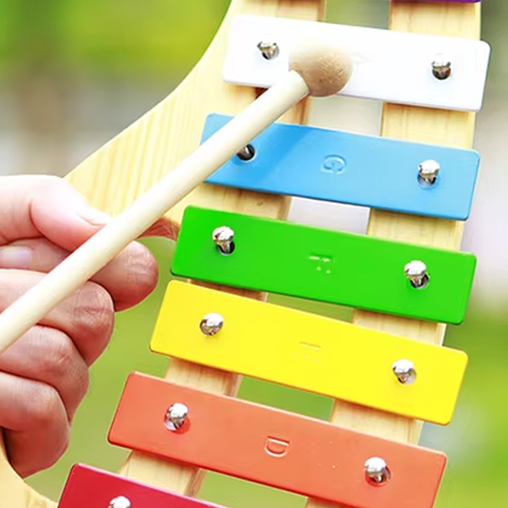 8 ملاحظات إكسيليفون أورف آلة م - مراجعة Musical Instrument Glockenspiel وسعره