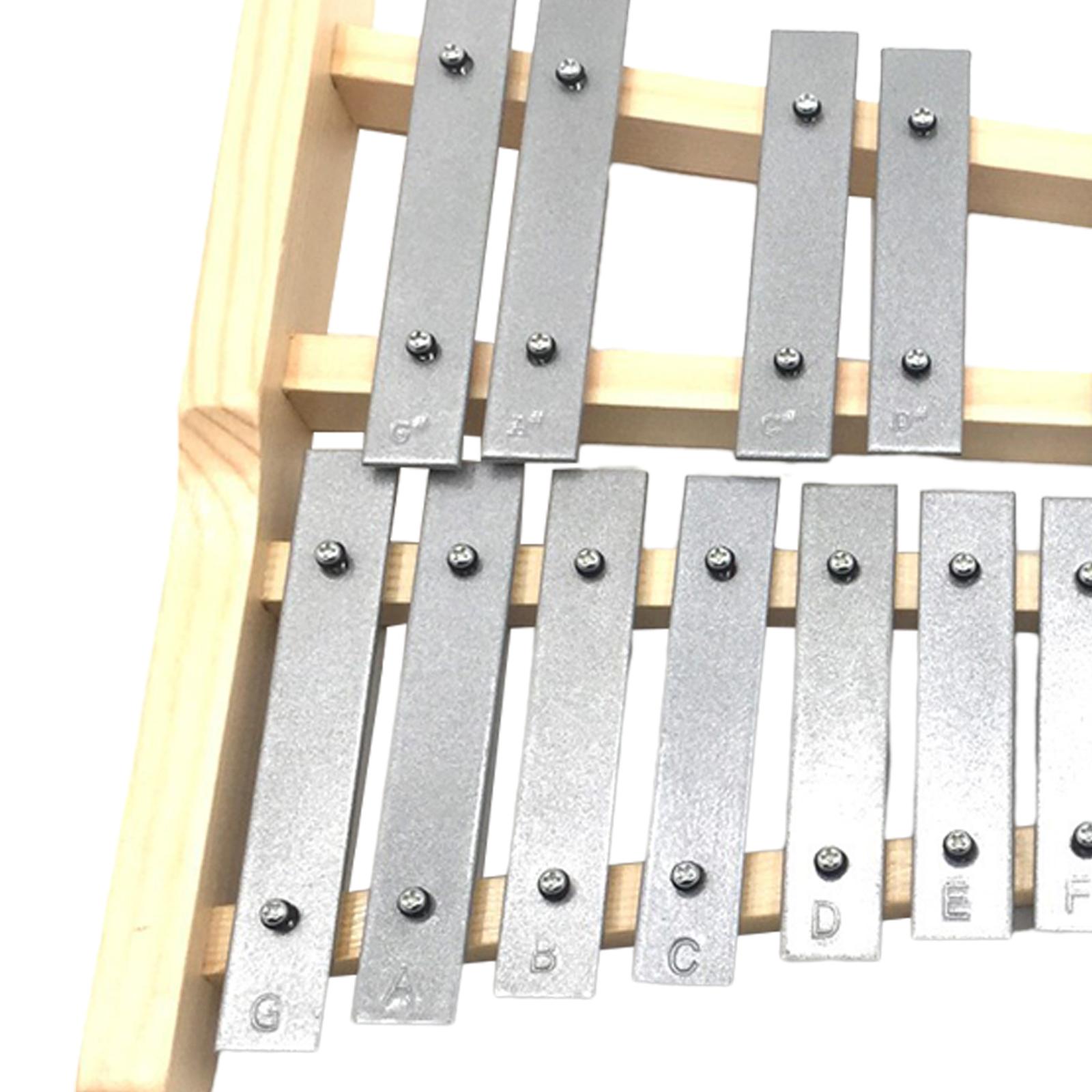 آلة إكسيليفون معدنية بـ 25 نغم - مراجعة Musical Instrument Glockenspiel وسعره