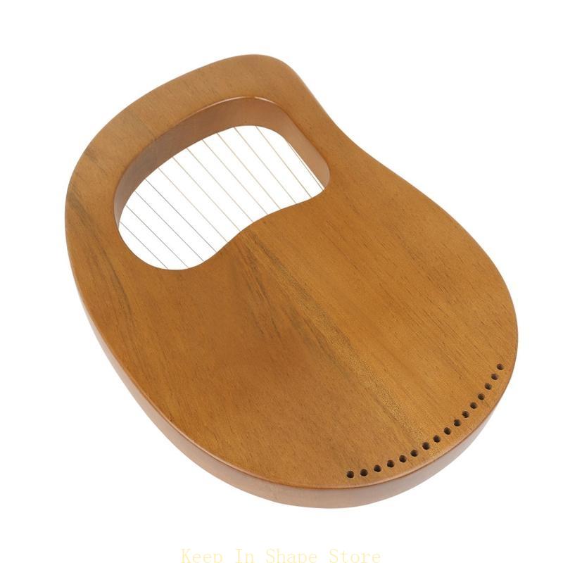 u1jc 16 String Lyre Harp ، Lyr - مراجعة Musical Instrument Symbols وسعره