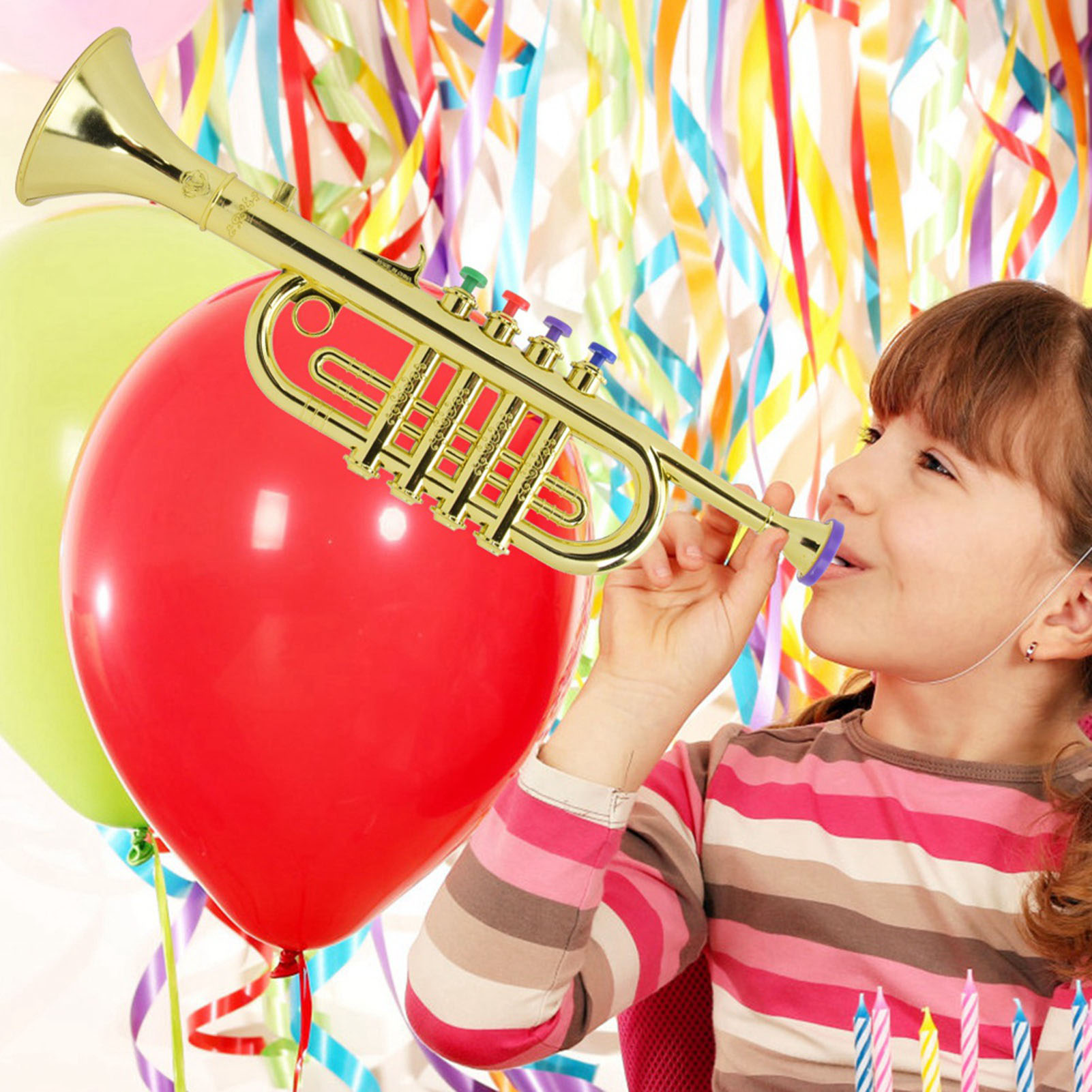 طفل البوق الذهبي المغلفة البلا - مراجعة Musical Instrument Trombone وسعره