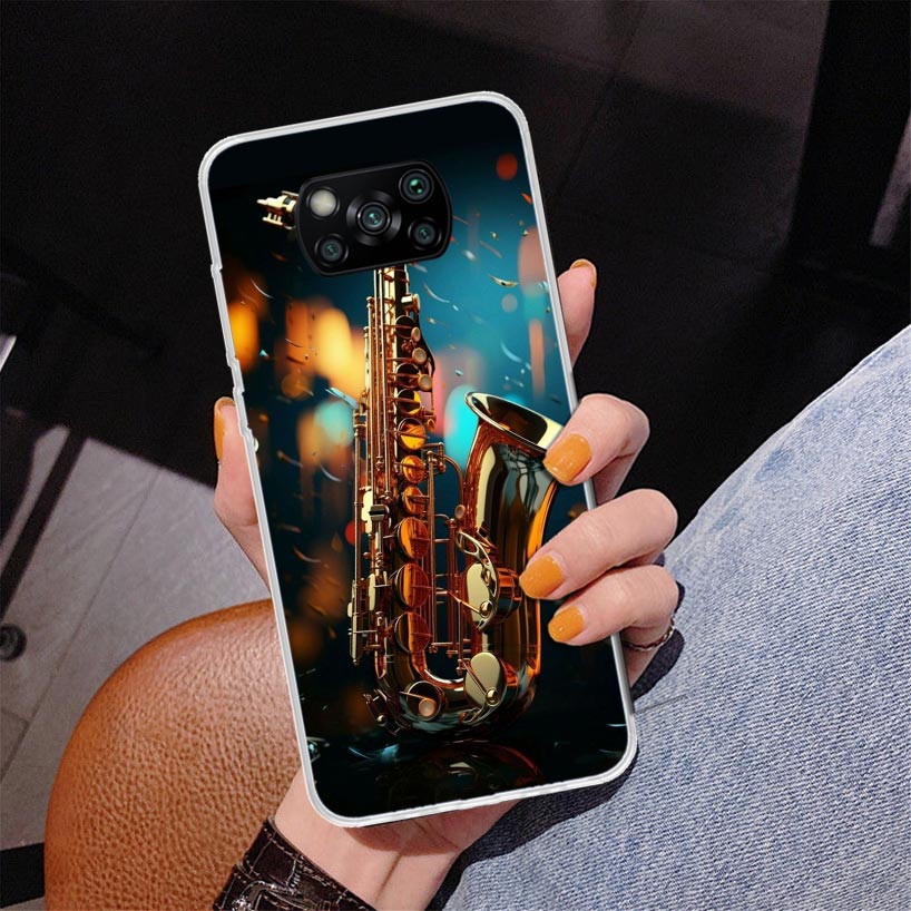 غطاء هاتف بتصميم ساكسفون الموس - مراجعة Musical Instrument Quotes وسعره